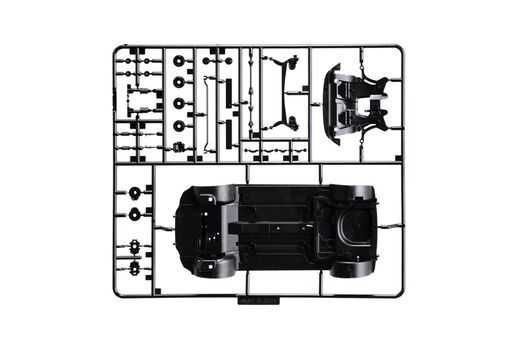 Maquette automobile : 500 Abarth 2008 1/24 - Italeri 03674