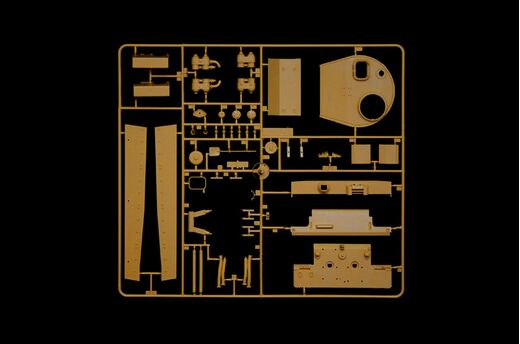 Maquette véhicule militaire : Pz.Kpfw.VI Tiger I Ausf.H 1/35 - Italeri 6767