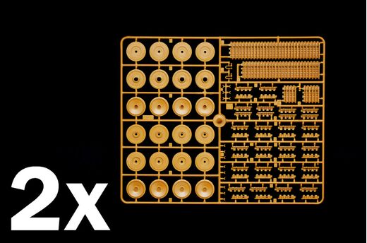 Maquette véhicule militaire : Pz.Kpfw.VI Tiger I Ausf.H 1/35 - Italeri 6767