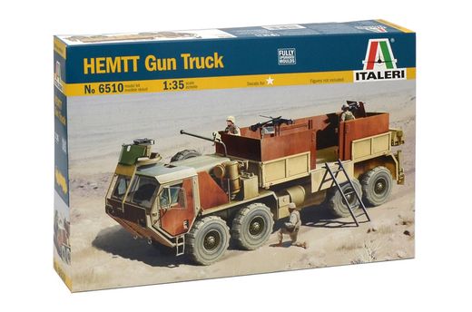 Maquette militaire : Blindé M985 HEMTT Gun Truck - 1:35 - Italeri 06510