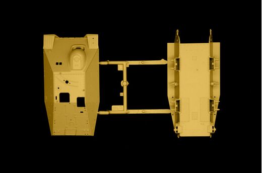 Maquette de char allemand : Jagdpanzer 38(t) Hetzer 1/35 - Italeri 96531