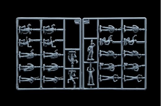 Figurines militaires : Pilotes et mécaniciens OTAN au 1/72 - Italeri 01246 1246