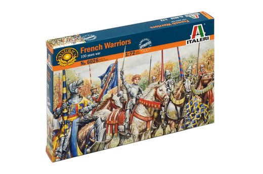 Figurines : Chevaliers français - 1:72 - Italeri 06026