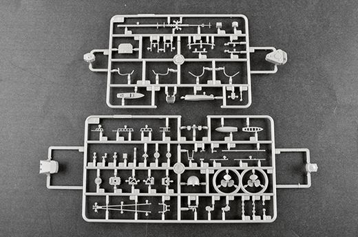 Maquette de navire de guerre : DKM Tirpitz - 1:350 - Trumpeter 5359 05359