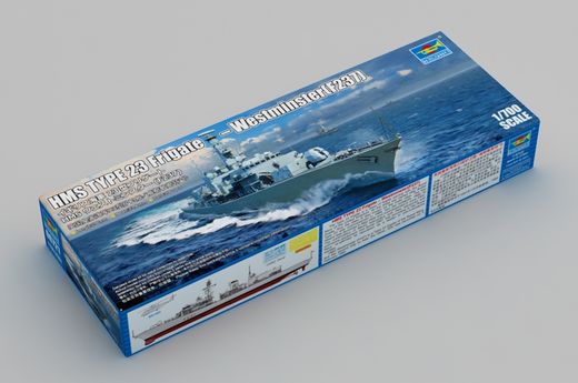 Maquette navire : HMS TYPE 23 Frigate Westminster(F237) - 1:700 - Trumpeter 6721, 06721