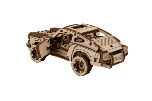Puzzle 3D / Maquette bois - Rallye car 4 Superfast - Wooden City MB009