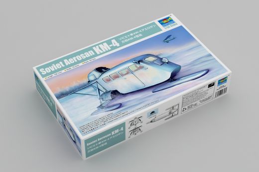 Maquette véhicule militaire : Soviet Aerosan KM-4 1/35 - Trumpeter 02356