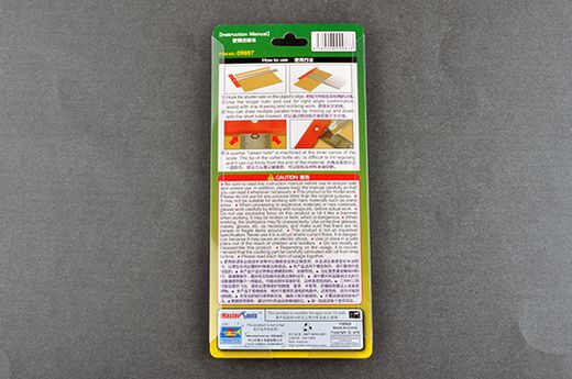 Outil pour maquettes : Règle en T en acier taille L - Master tools 09987