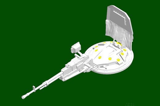 Maquette militaire : T-72B1 russe avec KTM-6 et armure de grille 1/35 - Trumpeter 09609
