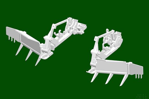 Maquette militaire : T-72B1 russe avec KTM-6 et armure de grille 1/35 - Trumpeter 09609