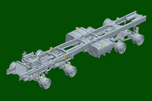 Maquette véhicule militaire : S2S35-1 Koalitsiya-SV KSh russe 1/35 - Trumpeter 1085