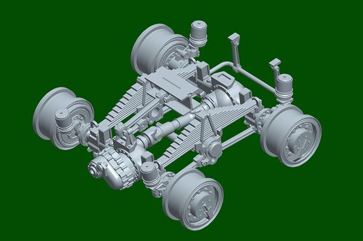 Maquette véhicule militaire : S2S35-1 Koalitsiya-SV KSh russe 1/35 - Trumpeter 1085