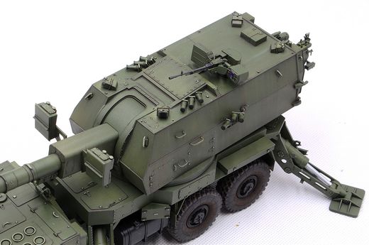 Maquette véhicule militaire : S2S35-1 Koalitsiya-SV KSh russe 1/35 - Trumpeter 1085