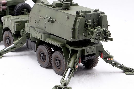 Maquette véhicule militaire : S2S35-1 Koalitsiya-SV KSh russe 1/35 - Trumpeter 1085