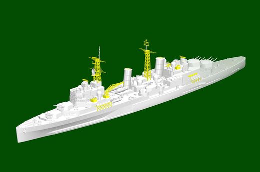 Maquette bateau : Belfast 1959 1/700 - Trumpeter 6702