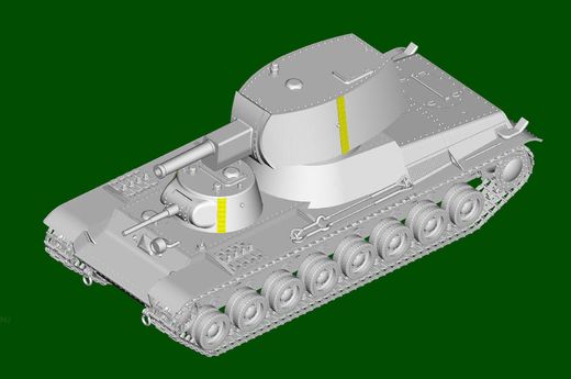 Maquette militaire : Tank soviétique lourd T-100Z 1/35 - TrumMaquette militaire : Tank soviétique lourd T-100Z 1/35 - Trumpeter 9591peter 9591