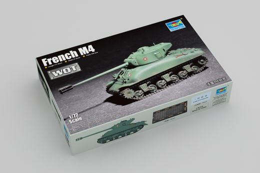 Maquette véhicule militaire : M4 français 1/72 - Trumpeter 7169