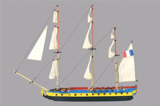 Pack Cadeau Maquettes Faciles : Bateaux Hermione et Belem