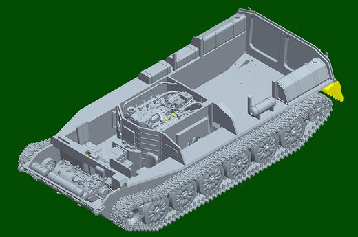 Maquette militaire : Véhicule de lancement russe 9P149 du Chtourm 9K114 1/35 - Trumpeter 09605