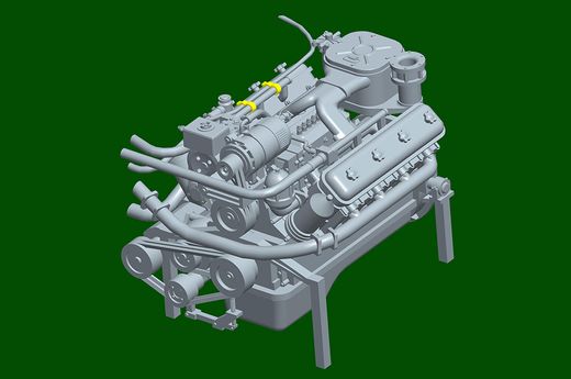 Maquette militaire : Véhicule de lancement russe 9P149 du Chtourm 9K114 1/35 - Trumpeter 09605