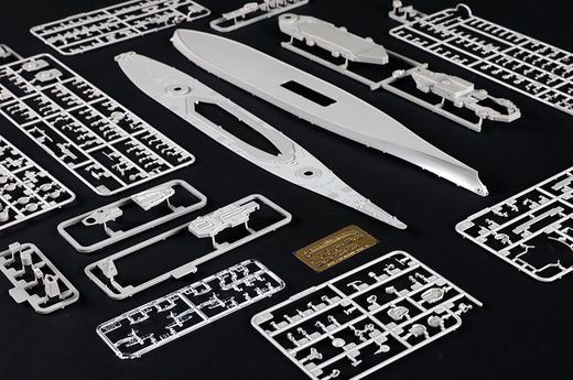 Maquette bateau : USS Missouri BB-63 1/700 - Trumpeter 6748
