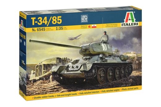 Maquette Char T-34/85 au 1/35 - Italeri 6545 06545
