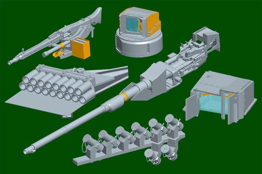 Maquette char Léopard allemand 2A6 MBT - Trumpeter 966