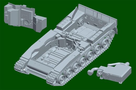 Maquette char Léopard allemand 2A6 MBT - Trumpeter 966