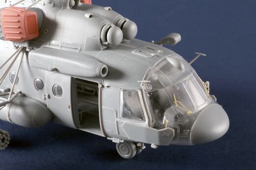 Maquette hélicoptère : Mi-8MTV5 Hip russe 1/48 - Trumpeter 05853