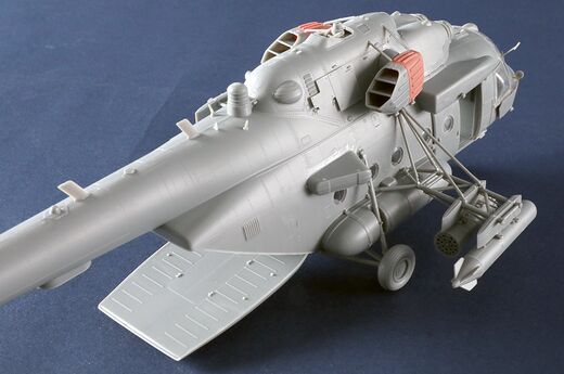 Maquette hélicoptère : Mi-8MTV5 Hip russe 1/48 - Trumpeter 05853