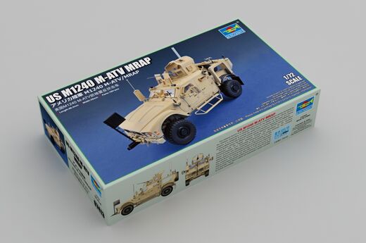 Maquette militaire : US M1240 M-ATV MRAP 1/72 - Trumpeter 07413 7413