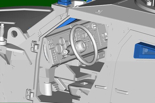 Maquette militaire : US M1240 M-ATV MRAP 1/72 - Trumpeter 07413 7413