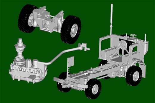 Maquette militaire : US M1240 M-ATV MRAP 1/72 - Trumpeter 07413 7413