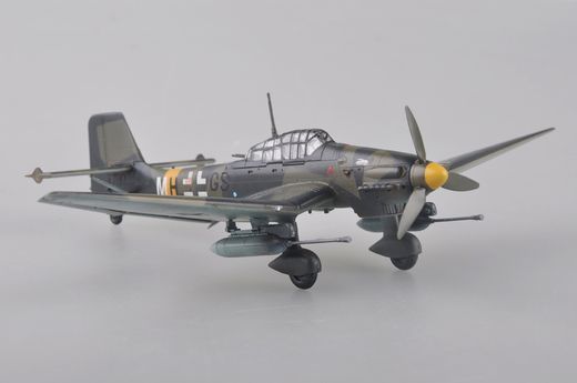 Maquette avion militaire : Junkers Ju-87G-1 Stuka - 1:72 - Hobby Boss 9580287