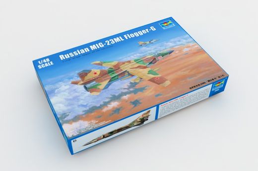 Maquette avion militaire : MIG-23ML "Flogger-G" - 1:48 - Trumpeter 02855