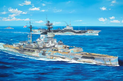 Maquette militaire : HMS Resolution au 1:350 - Trumpeter 05379  5379