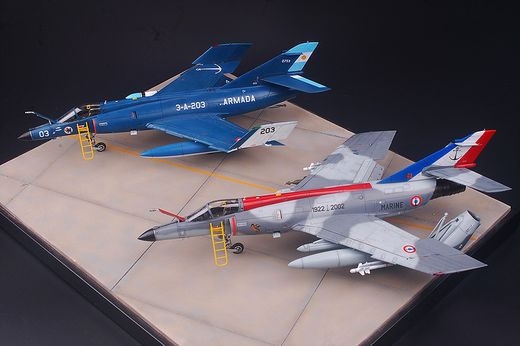 Maquette d'avion militaire : Dassault Super-Étendard - 1/48 - Kitty Hawk Model 80138