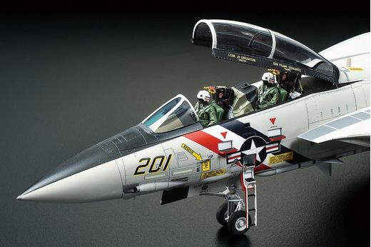 Maquette d'avion militaire Tamiya à peindre et à monter : Grumman F-14A Tomcat - 1:48 - Tamiya 61114