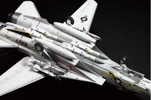 Maquette d'avion militaire Tamiya à peindre et à monter : Grumman F-14A Tomcat - 1:48 - Tamiya 61114