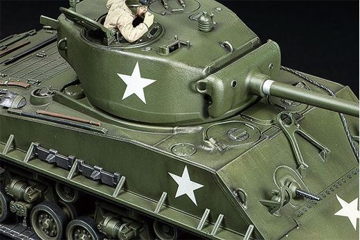 Maquette char d'assaut : M4A3E8 Sherman easy - 1/48 - Tamiya 32595