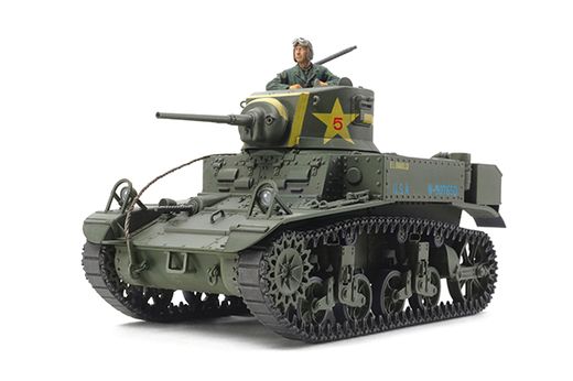 Maquette militaire char américain M3 Stuart fin de production - 1/35 - Tamiya 35360