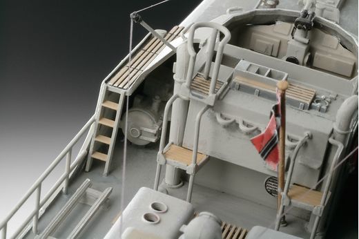 Maquette bateau militaire : Navette Allemande D'Attaque Rapide S-100 - 1/72 - Revell 5162 05162