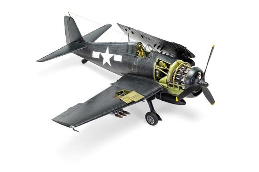 Maquette d'avion militaire :  Grumman F6F-6 Hellcat - 1:24 - Airfix 19004