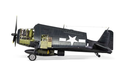Maquette d'avion militaire :  Grumman F6F-6 Hellcat - 1:24 - Airfix 19004