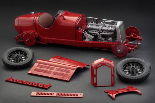 Maquette voiture de collection : Alfa romeo 8C 2300 Monza - 1:12 - Italeri 04706