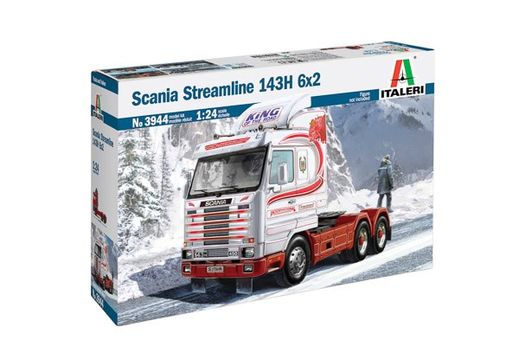 Maquette camion : Scania "Streamline" 143H 6x2 - 1:24 - Italeri 03944 3944