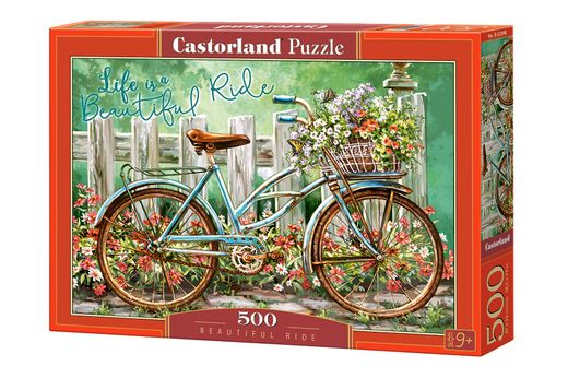 Puzzle Vélo Fleuri - 500 pièces - Castorland 52998