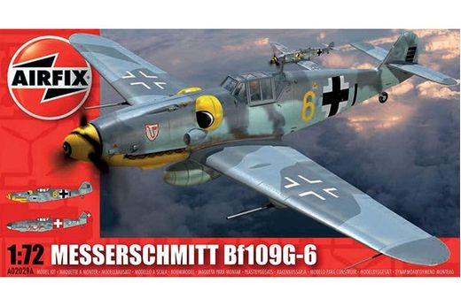 Maquette avion MESSERSCHMITT BF109G-6 au 1:72 - Airfix 2029A