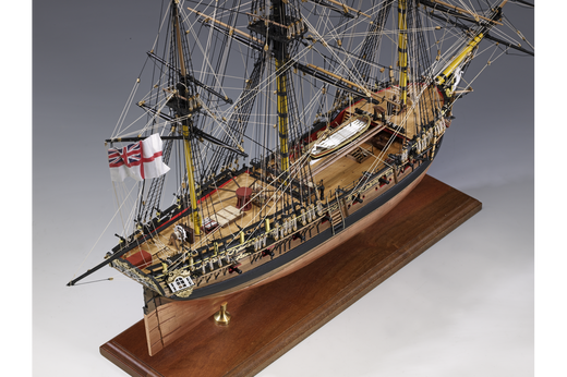 Maquette Bateau bois - frégate française HMS Pegasus 1793 - Amati 1300/05