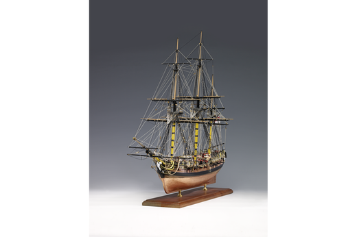 Maquette Bateau bois - frégate française HMS Pegasus 1793 - Amati 1300/05